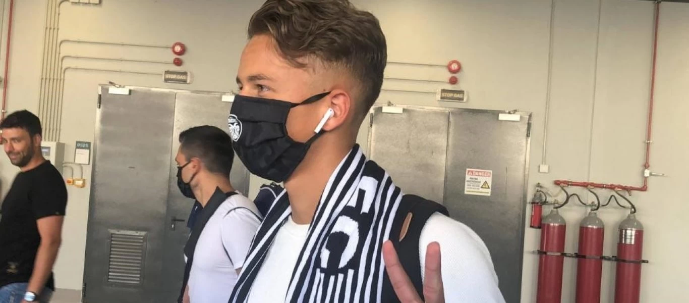 ΠΑΟΚ: Έφτασε στη Θεσσαλονίκη ο Νίλσεν Περέιρα (φωτό)